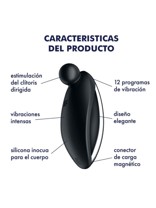 SATISFYER SPOT ON 2 VIBRADOR LAY ON NEGRO