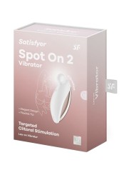 SATISFYER SPOT ON 2 VIBRADOR LAY ON BLANCO