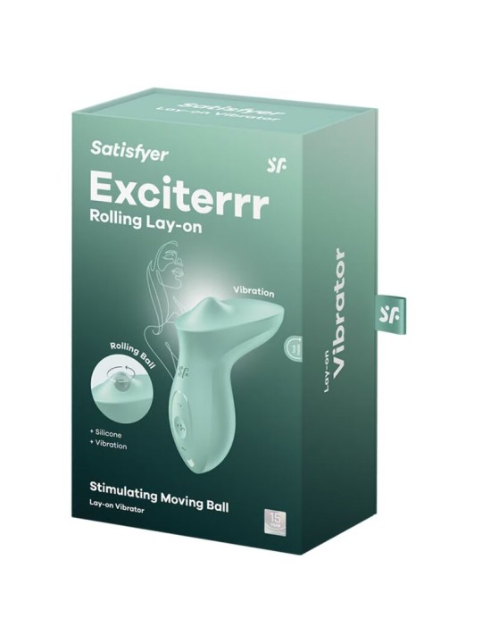SATISFYER EXCITERRR VIBRADOR LAY ON CLITORIS MENTA