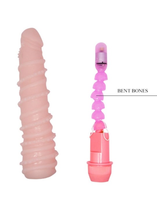 BAILE FLEXI VIBE SENSUAL VIBRADOR ESPIRAL 195 CM