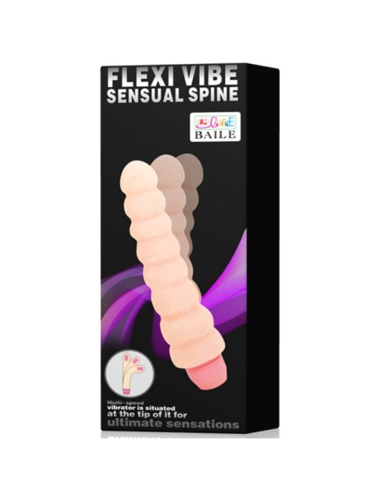 BAILE FLEXI VIBE SENSUAL SPINE VIBRADOR FLEXIBLE 19 CM