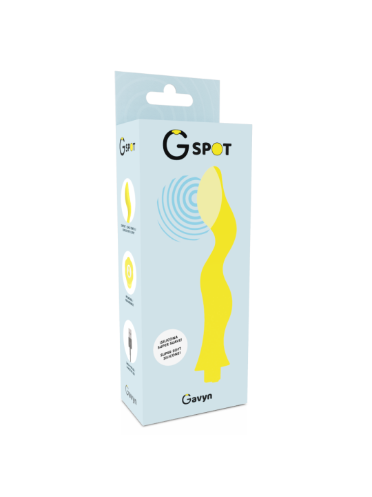 G SPOT GAVYN VIBRADOR PUNTO G AMARILLO