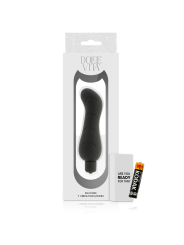 DOLCE VITA G SPOT VIBRADOR SILICONA NEGRO