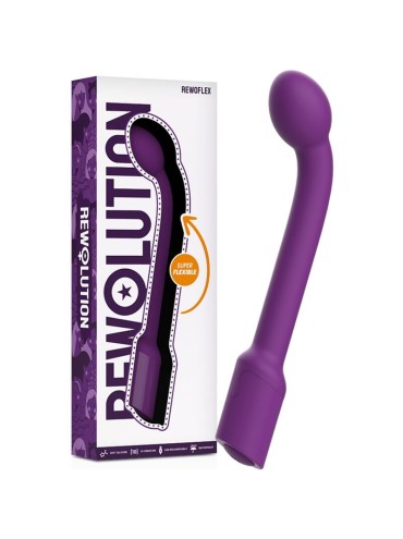 REWOLUTION REWOFLEX VIBRADOR ESTIMULADOR PUNTO G FLEXIBLE