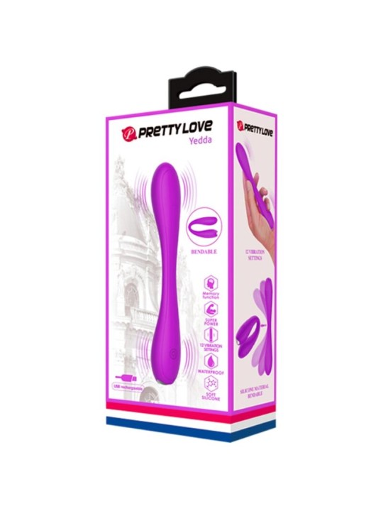 PRETTY LOVE YEDDA VIBRADOR FLEXIBLE