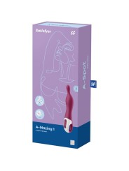 SATISFYER AMAZING 1 VIBRADOR PUNTO A BERRY
