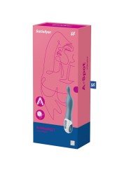 SATISFYER AMAZING 1 VIBRADOR PUNTO A AZUL