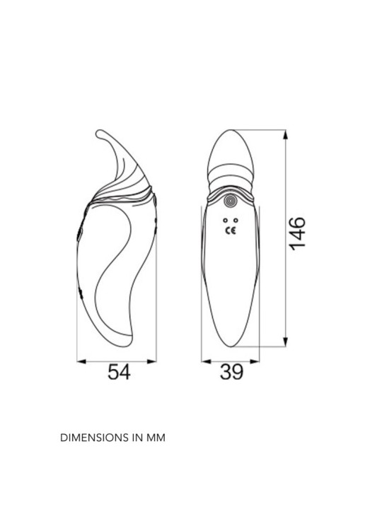 ZALO HERO MASAJEADOR PERSONAL PULSE WAVE ROJO
