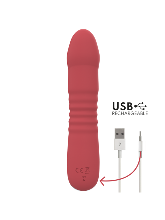 INTENSE JUNI UP DOWN 10 VIBRACIONES ROJO