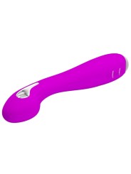 PRETTY LOVE HECTOR VIBRADOR ELECTROSHOCK RECARGABLE IMPERMEABLE MORADO