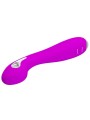 PRETTY LOVE HECTOR VIBRADOR ELECTROSHOCK RECARGABLE IMPERMEABLE MORADO