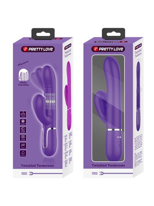 PRETTY LOVE VIBRADOR PUNTO G MULTIFUNCION MORADO