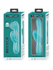 PRETTY LOVE VIBRADOR PUNTO G MULTIFUNCION VERDE AGUA