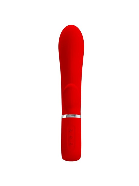 PRETTY LOVE THOMAS VIBRADOR PUNTO G MULTIFUNCION ROJO