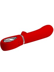 PRETTY LOVE THOMAS VIBRADOR PUNTO G MULTIFUNCION ROJO