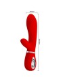 PRETTY LOVE THOMAS VIBRADOR PUNTO G MULTIFUNCION ROJO