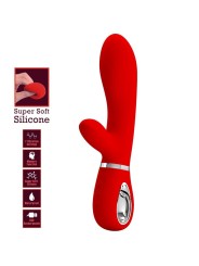 PRETTY LOVE THOMAS VIBRADOR PUNTO G MULTIFUNCION ROJO