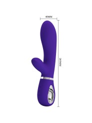 PRETTY LOVE THOMAS VIBRADOR PUNTO G MULTIFUNCION VIOLETA