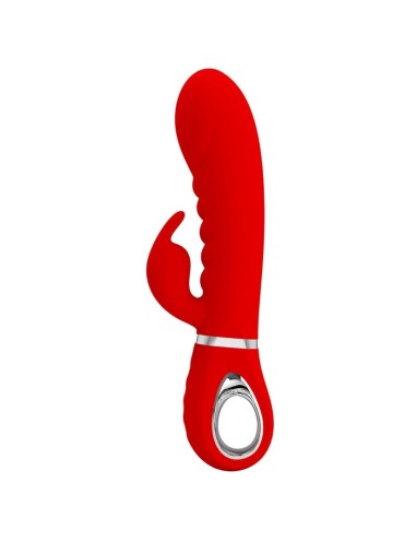 PRETTY LOVE PRESCOTT VIBRADOR PUNTO G MULTIFUNCION ROJO