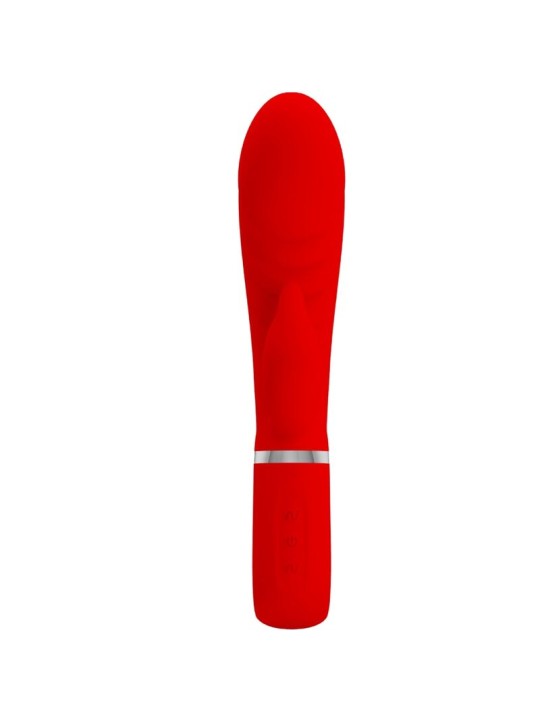 PRETTY LOVE PRESCOTT VIBRADOR PUNTO G MULTIFUNCION ROJO