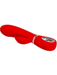 PRETTY LOVE PRESCOTT VIBRADOR PUNTO G MULTIFUNCION ROJO