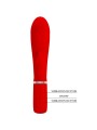 PRETTY LOVE PRESCOTT VIBRADOR PUNTO G MULTIFUNCION ROJO