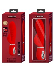 PRETTY LOVE PRESCOTT VIBRADOR PUNTO G MULTIFUNCION ROJO