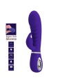 PRETTY LOVE PRESCOTT VIBRADOR PUNTO G MULTIFUNCION LILA