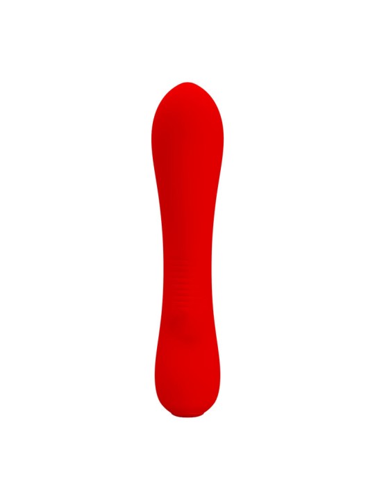 PRETTY LOVE PRESCOTT VIBRADOR RECARGABLE ROJO