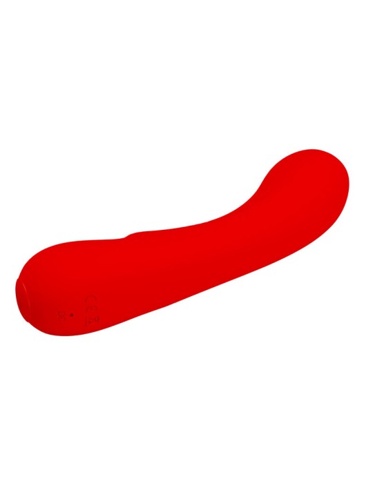 PRETTY LOVE PRESCOTT VIBRADOR RECARGABLE ROJO