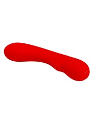 PRETTY LOVE PRESCOTT VIBRADOR RECARGABLE ROJO