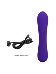 PRETTY LOVE PRESCOTT VIBRADOR RECARGABLE LILA
