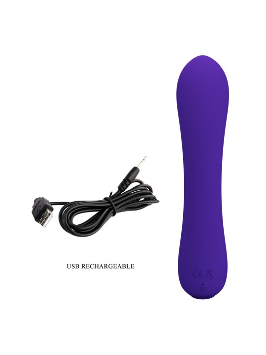 PRETTY LOVE PRESCOTT VIBRADOR RECARGABLE LILA