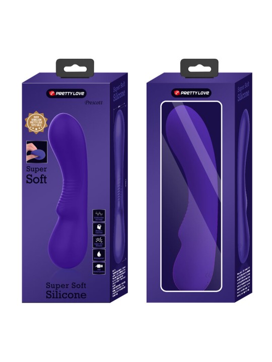 PRETTY LOVE PRESCOTT VIBRADOR RECARGABLE LILA
