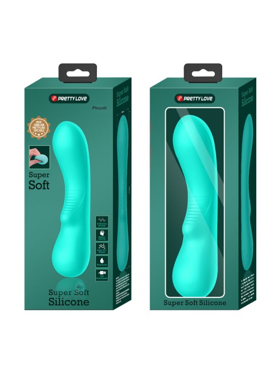 PRETTY LOVE PRESCOTT VIBRADOR RECARGABLE VERDE AGUA