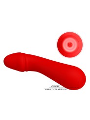 PRETTY LOVE CETUS VIBRADOR RECARGABLE ROJO
