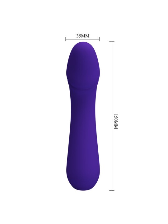 PRETTY LOVE CETUS VIBRADOR RECARGABLE LILA