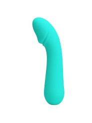 PRETTY LOVE CETUS VIBRADOR RECARGABLE VERDE AGUA