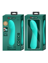 PRETTY LOVE CETUS VIBRADOR RECARGABLE VERDE AGUA