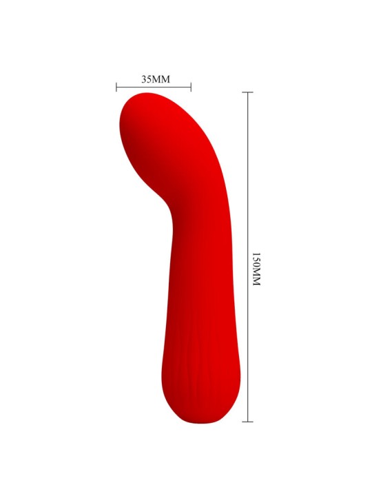 PRETTY LOVE FAUN VIBRADOR RECARGABLE ROJO