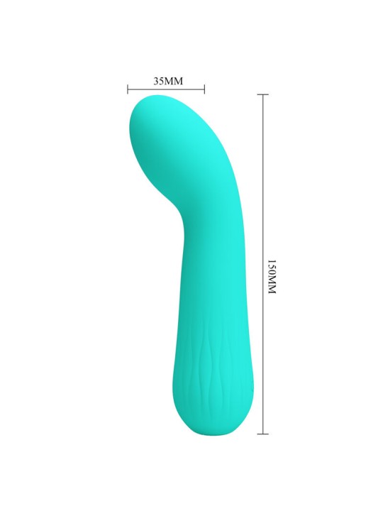 PRETTY LOVE FAUN VIBRADOR RECARGABLE VERDE AGUA PRETTY LOVE FAUN VIBRADOR RECARGABLE VERDE AGUA