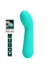 PRETTY LOVE FAUN VIBRADOR RECARGABLE VERDE AGUA