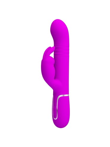 PRETTY LOVE VIBRADOR COALE RABBIT PERLAS VIOLETA