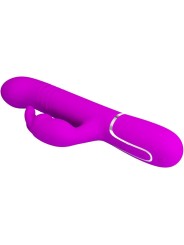 PRETTY LOVE VIBRADOR COALE RABBIT PERLAS VIOLETA