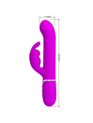 PRETTY LOVE VIBRADOR COALE RABBIT PERLAS VIOLETA