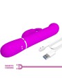 PRETTY LOVE VIBRADOR COALE RABBIT PERLAS VIOLETA