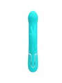 PRETTY LOVE VIBRADOR COALE RABBIT PERLAS VERDE AGUA