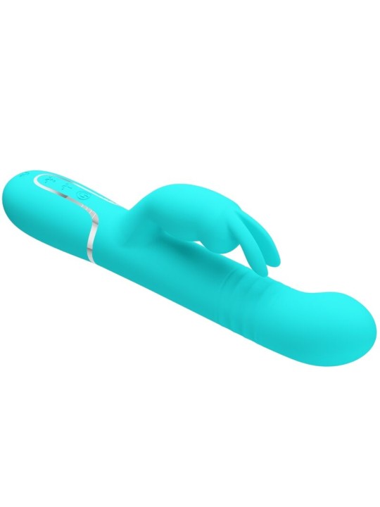 PRETTY LOVE VIBRADOR COALE RABBIT PERLAS VERDE AGUA