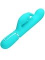 PRETTY LOVE VIBRADOR COALE RABBIT PERLAS VERDE AGUA