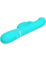PRETTY LOVE VIBRADOR COALE RABBIT PERLAS VERDE AGUA